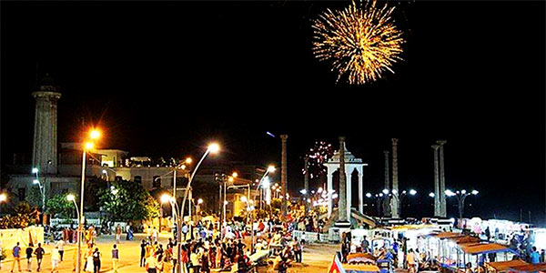 How is the Bastille Day celebrated in Pondicherry?