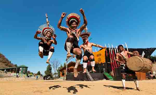Witness the cultural diversity of India at its best during the Hornbill festival in Nagaland