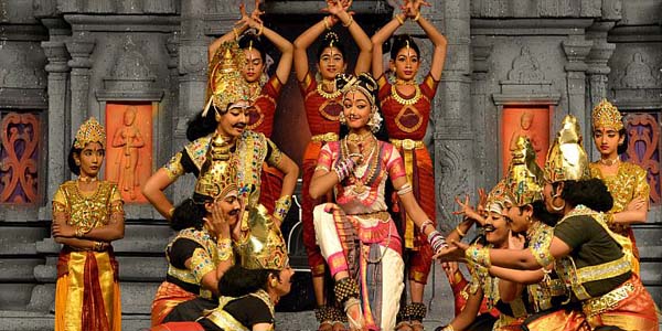 Natyanjali dance festival in Tamil Nadu India