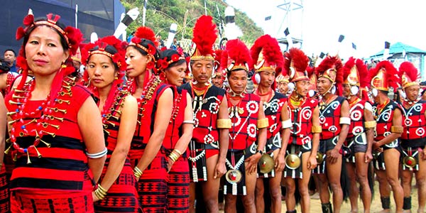 Celebration of vibrant festival of the Angami tribe of Nagaland