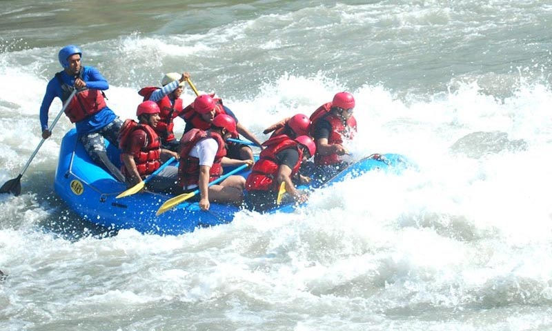 White water river rafting adventure tour