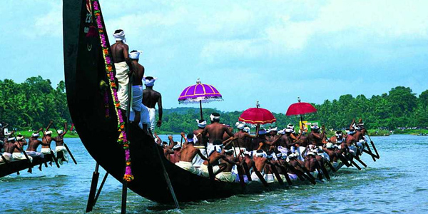Snake boat race in the Kerala