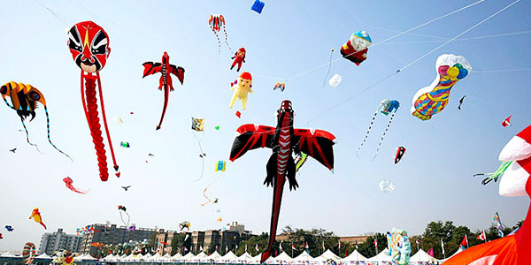 About the international kite flying festival