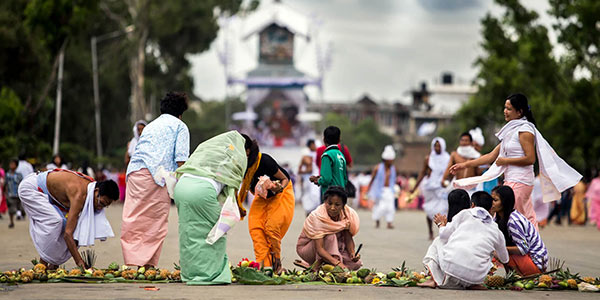 The Hindu festival of Rata Jatra in Manipur