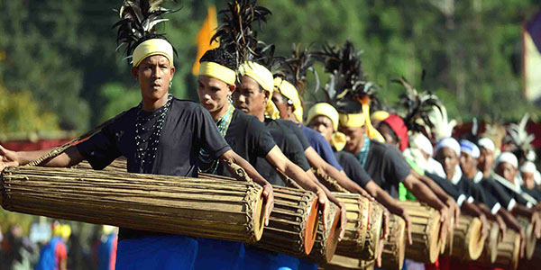 Observe the colorful harvest festival of Mizoram