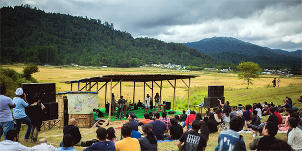 The festival of music in the valley of Ziro.