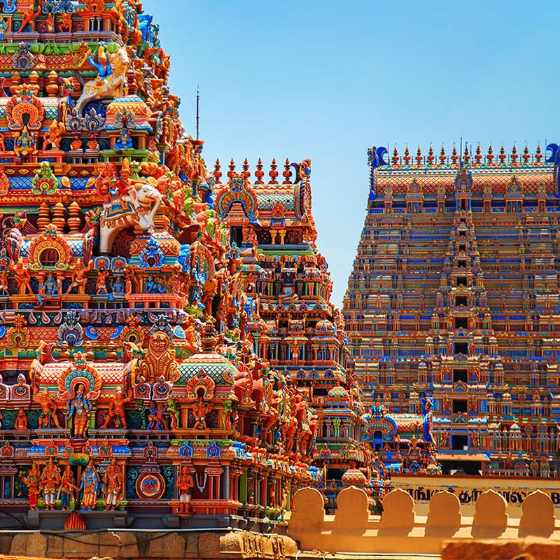 Tamil Nadu multi-religious pilgrimage sites 